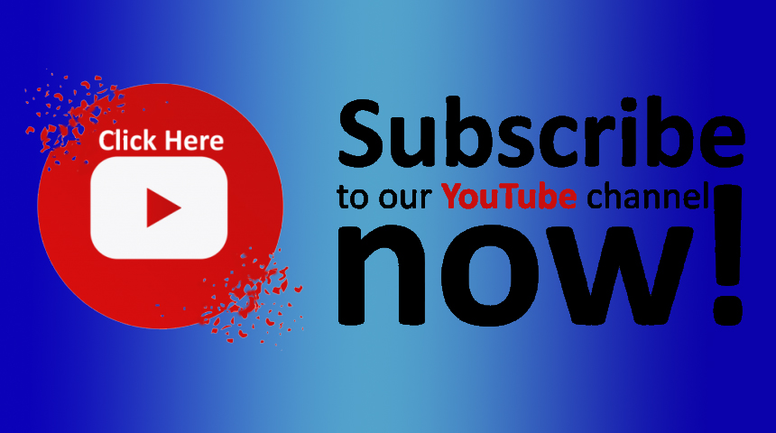 Follow us on YouTube